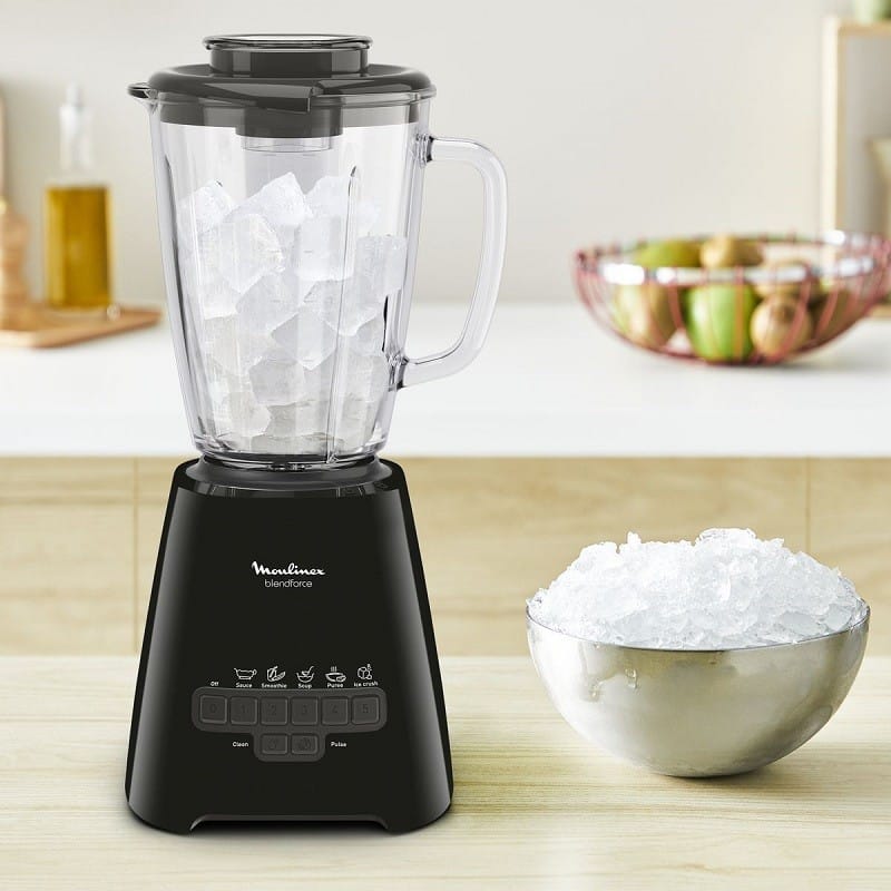 Prix Moulinex blender bol en verre LM480810 noir Algerie