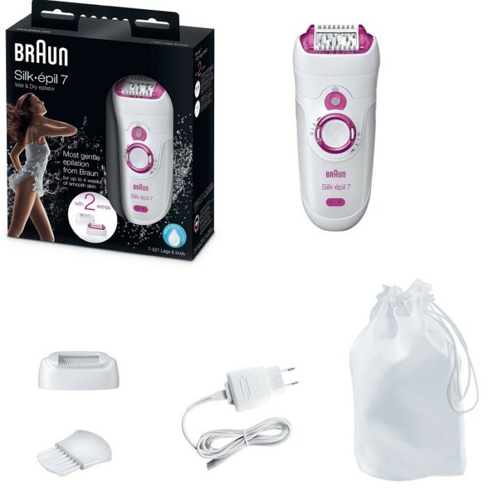 Braun Silk-Epil 7 épilateur humide et sec se 7521 – Image 1