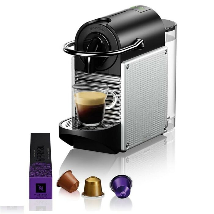 Delonghi espresso Pixie  aluminium  19bar EN124S – Image 1
