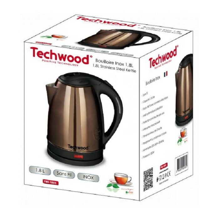 Techwood bouilloire electrique tbi-1851 – Image 2