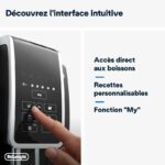 DeLonghi dinamica cafétiére broyeur  ECAM350.50.B – Image 5