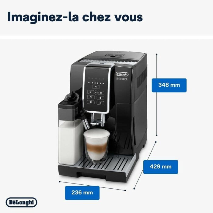 DeLonghi dinamica cafétiére broyeur  ECAM350.50.B – Image 6