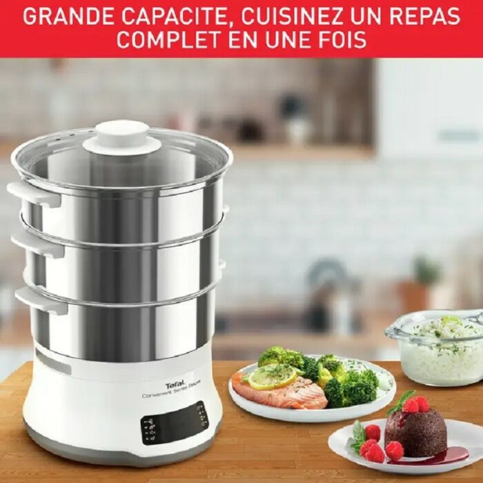 Tefal Convenient Deluxe Cuiseur électrique VC502D Acier Inoxydable – Image 5