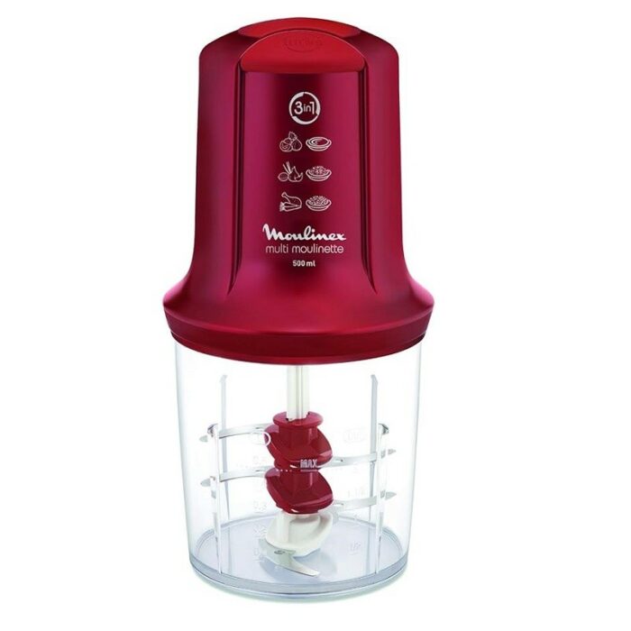 Moulinex mini hachoir moulinette 3en1 AT714G32 – Image 1