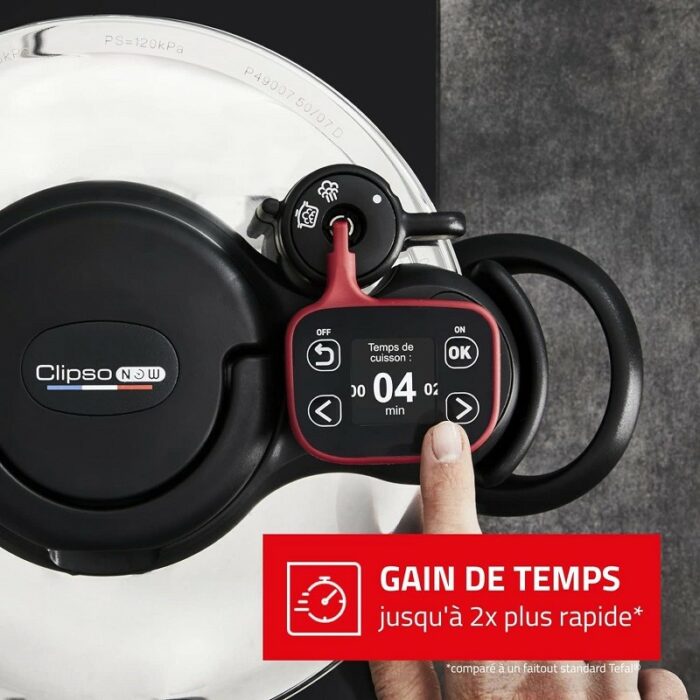 Seb clipso minut now autocuiseur 6L P4900750 – Image 9