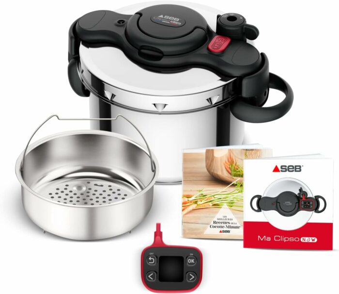 Seb clipso minut now autocuiseur 6L P4900750 – Image 1