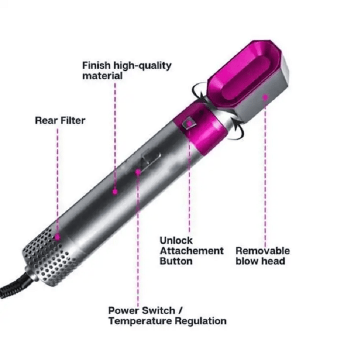 Enzo professional brosse enzo 5en1 – Image 4