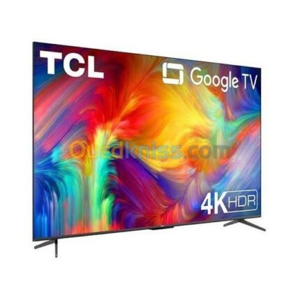 TCL Téléviseur 4K Ultra HD 65 Avec Google TV 164 cm