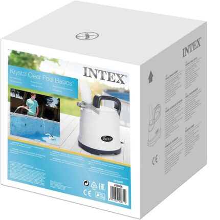 Intex pompe vide de piscine 3.6m3/h 28606