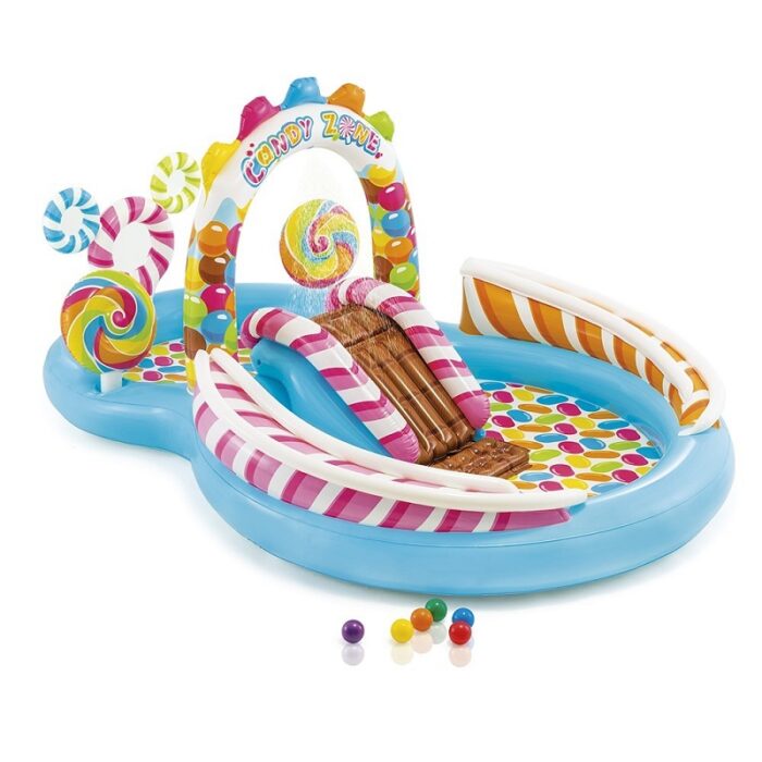 Intex piscine aire de jeux royaume des bonbons 57149 – Image 2