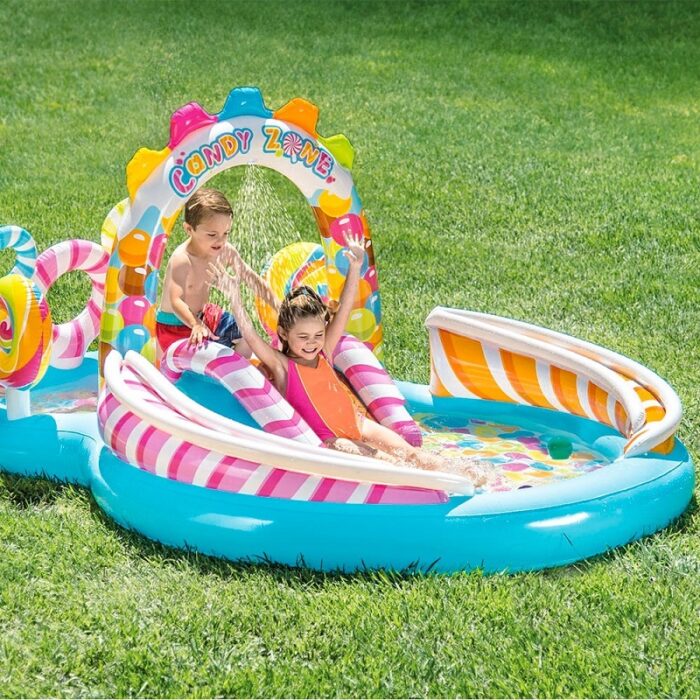 Intex piscine aire de jeux royaume des bonbons 57149 – Image 3
