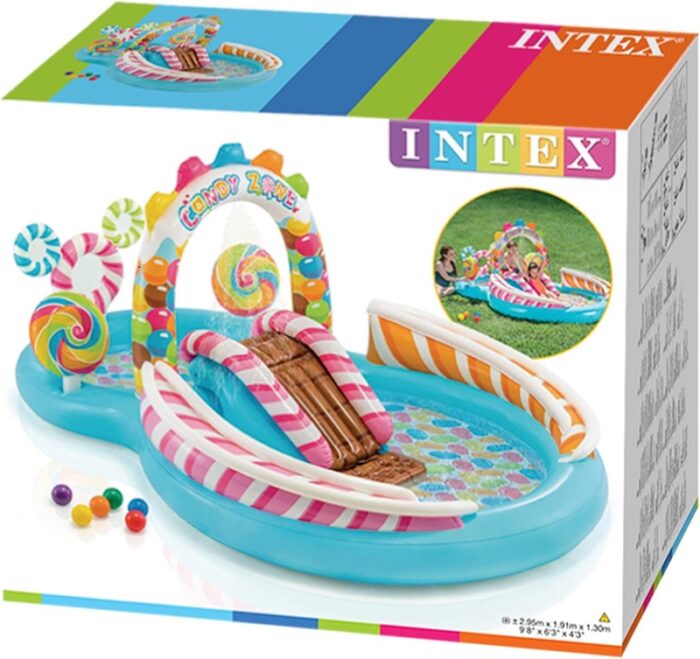 Intex piscine aire de jeux royaume des bonbons 57149 – Image 1