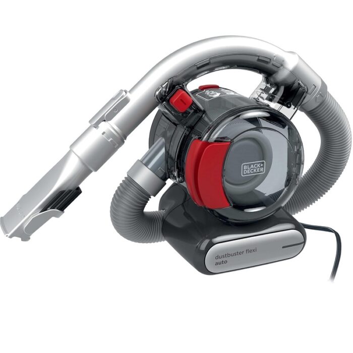 BLACK + DECKER PV1200AV-XJ Aspirateur de voiture Gris/rouge
