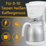 Bomann machine à café cafetière thermos ka 168 cb – Image 3
