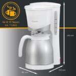 Bomann machine à café cafetière thermos ka 168 cb – Image 7