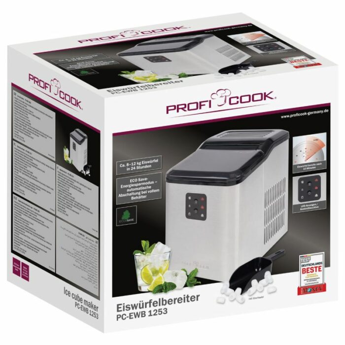 Proficook machine à glaçons 1.5L 12KG  PC-EWB 1253 – Image 1