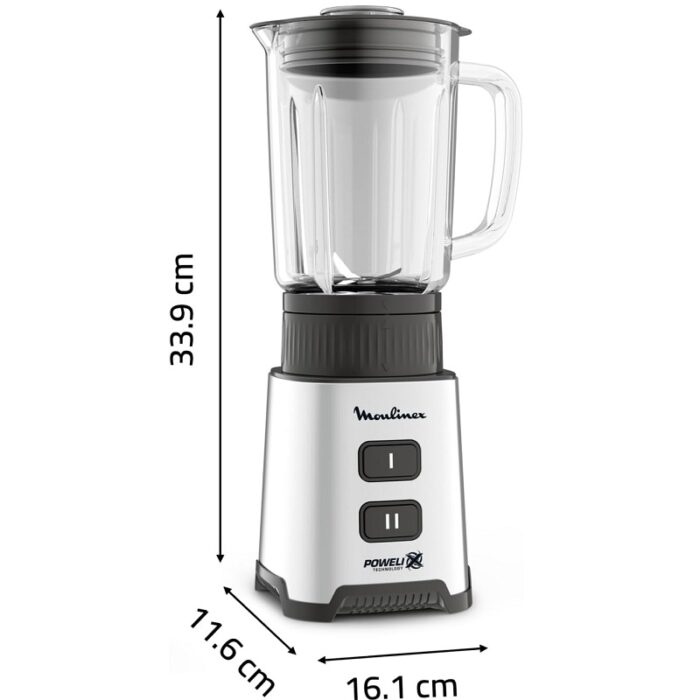 Moulinex Blender Pulseo Métal LM17GD10 – Image 3