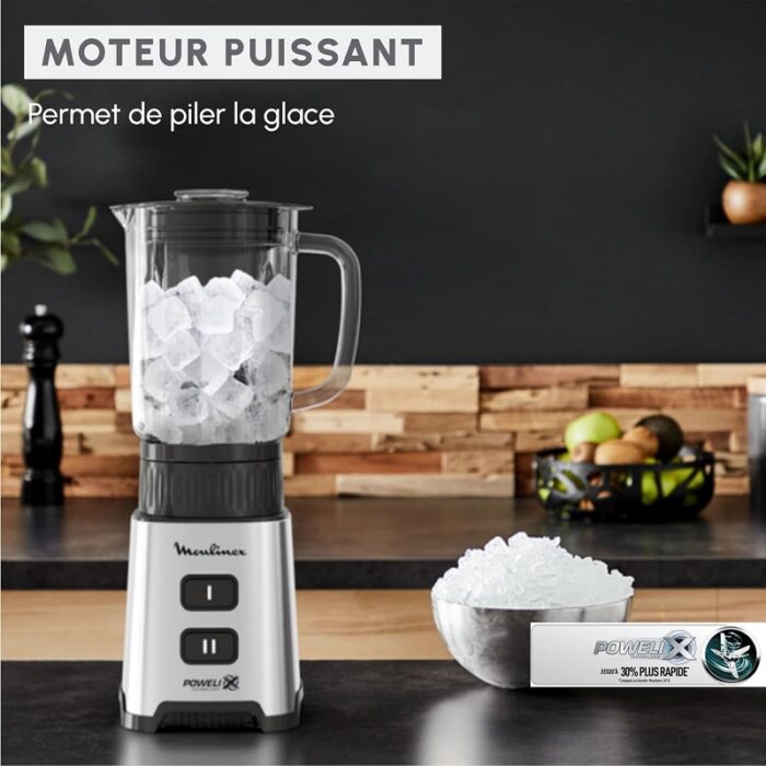Moulinex Blender Pulseo Métal LM17GD10 – Image 5
