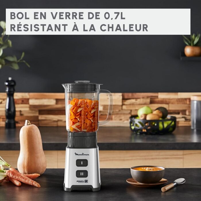 Moulinex Blender Pulseo Métal LM17GD10 – Image 6