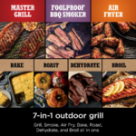 Ninja woodfire barbecue et fumoir d'extérieur OG701 – Image 6
