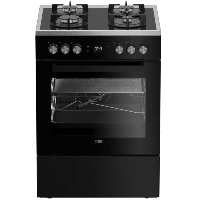 Beko cuisinière pose libre 60cm fsrt62310dbcs – Image 3