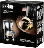 Braun cafetière filtre acier inox noir 1100 W KF570/1B
