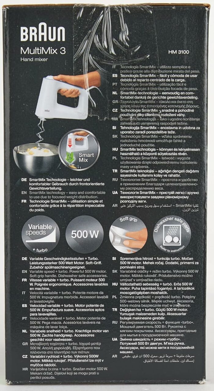 Batteur à main braun multimix HM3100 – Image 9