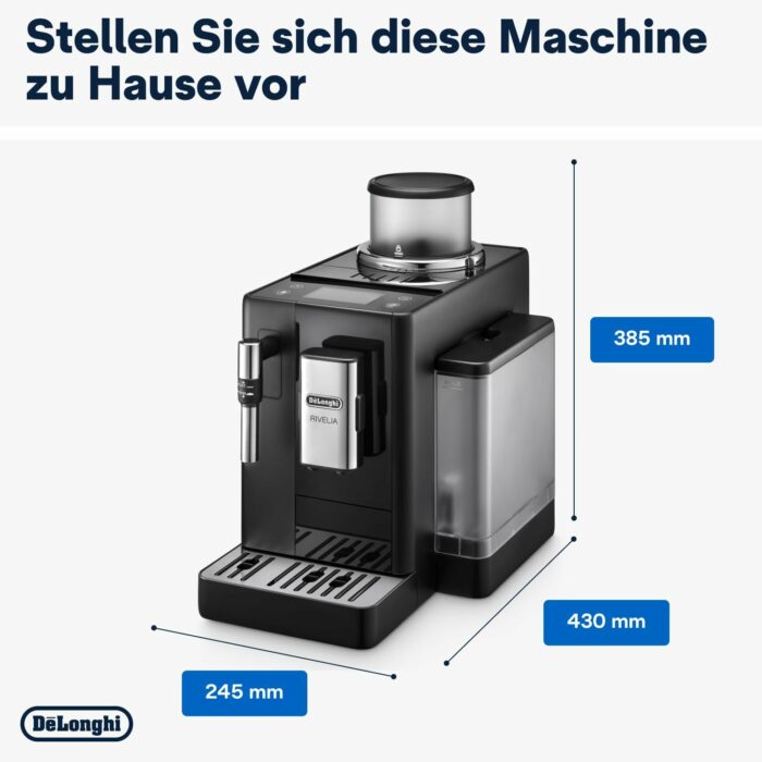 Delonghi machine à café automatique rivelia EXAM440.55.B – Image 9