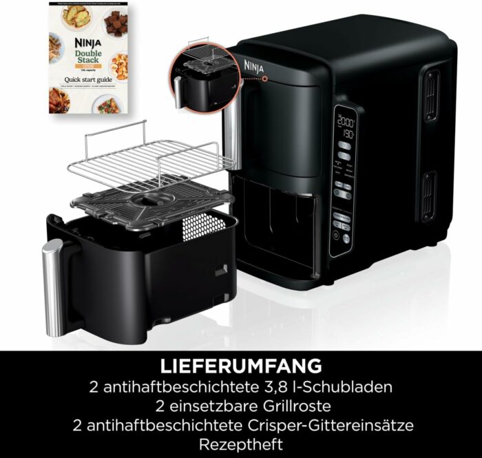 Ninja air fryer double stack 7,6l SL300EU – Image 8