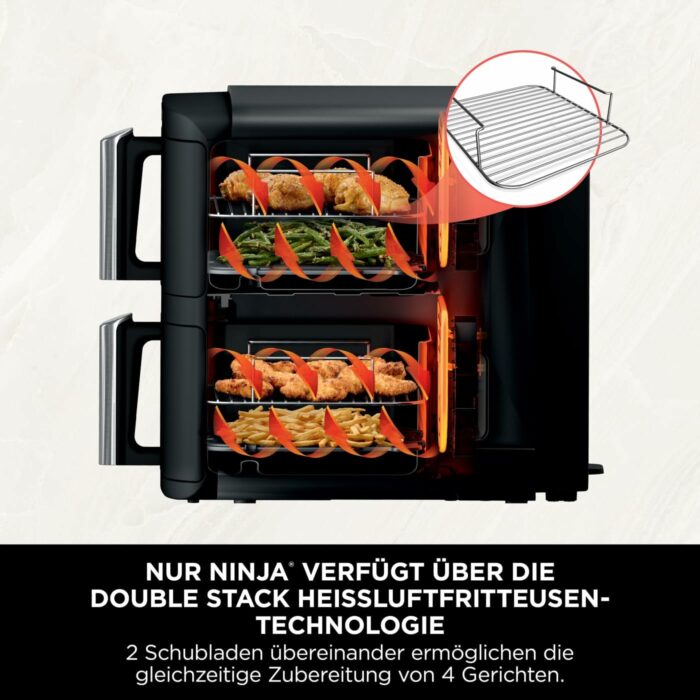 Ninja air fryer double stack 7,6l SL300EU – Image 10