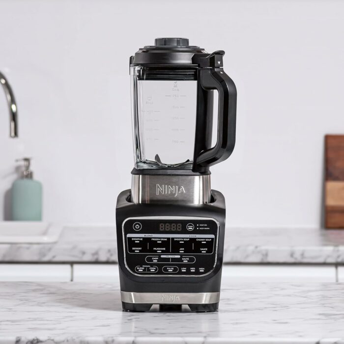 Ninja Blender 1000w 6 vitesses noir/en verre HB150EU – Image 1